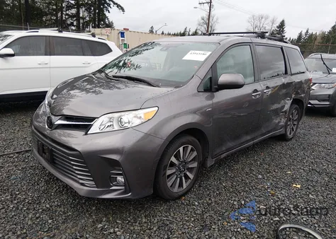 2018 Toyota Sienna Xle 7 Passenger from USA, damaged, VIN 5TDDZ3DC1JS202440